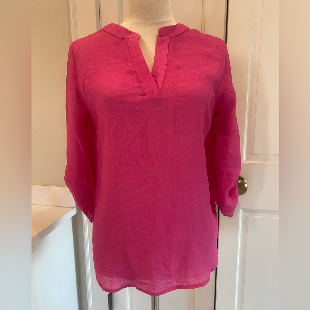 Pink Blouse by Timing. Size Large